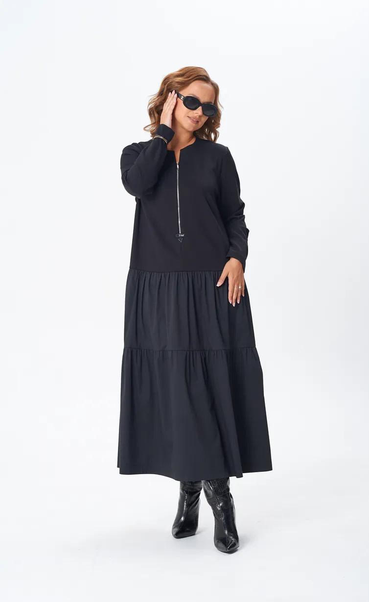 Платье 7875 черный