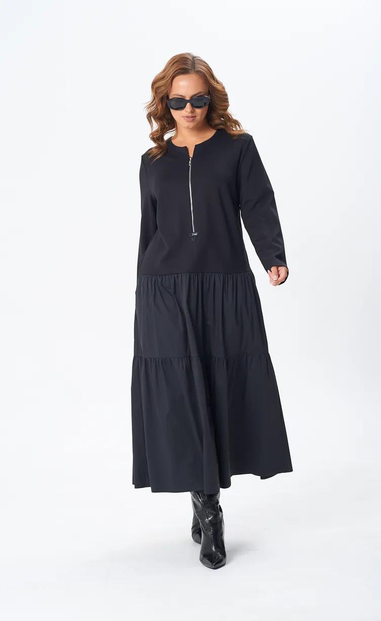 Платье 7875 черный